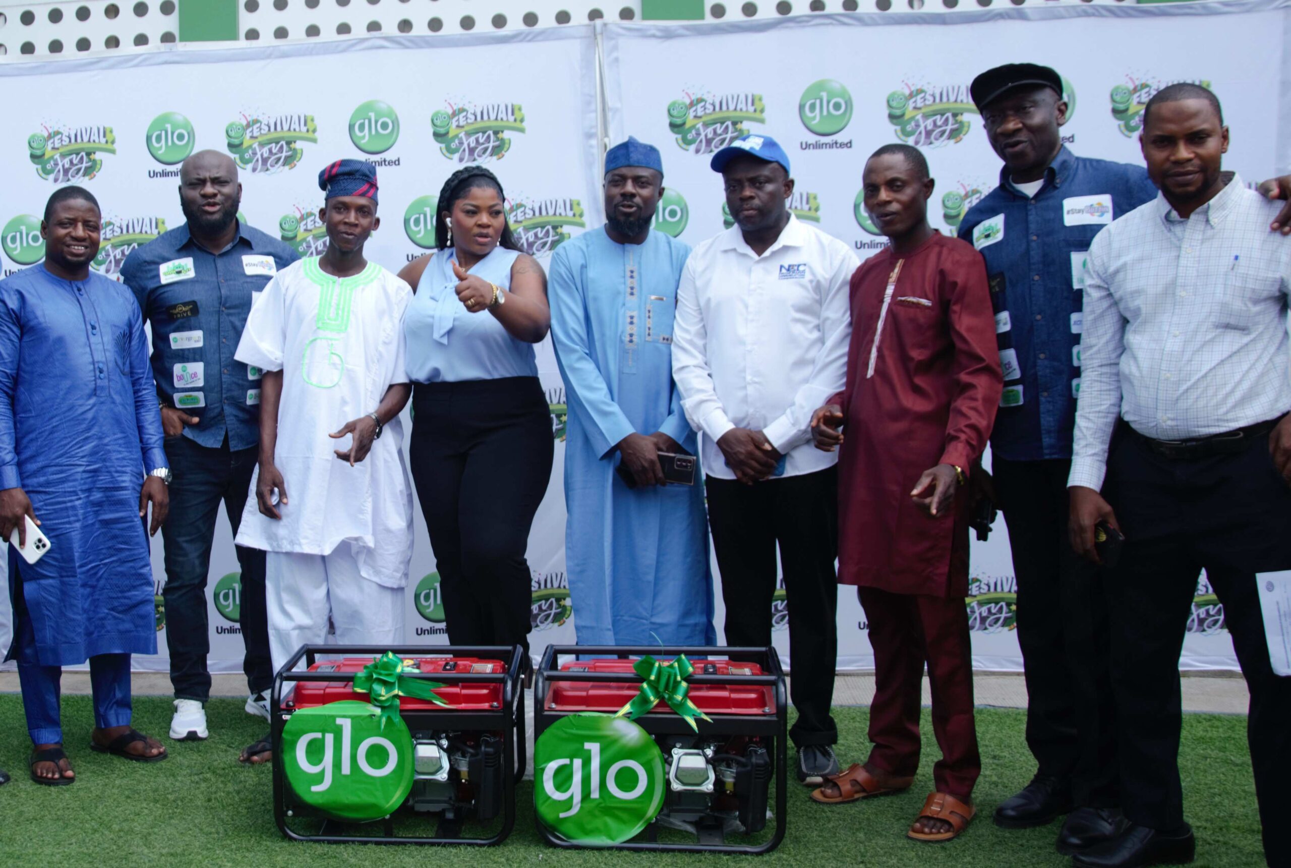 Glo Festival of Joy in Ibadan as winners receive cars, other prizes