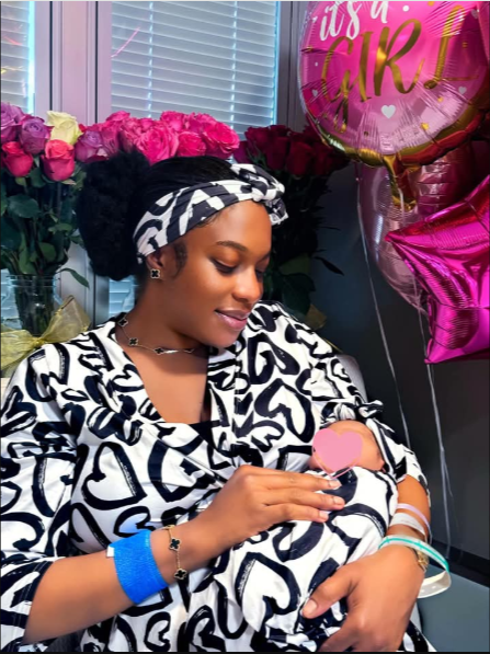 Chika Ike and her adorable baby (See photos)