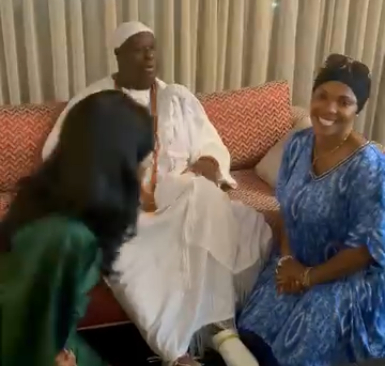 A royal invitation: Iyabo Ojo seeks Ooni of Ife’s blessing for Priscy and Juma Jux‘s wedding