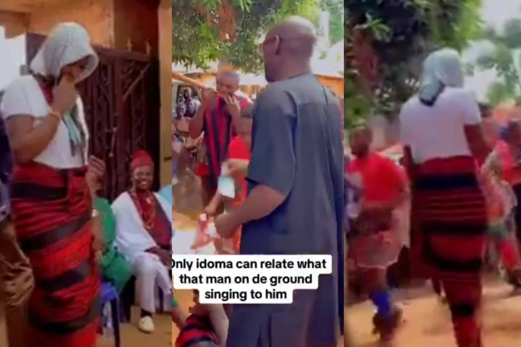 Watch moment 2Baba’s kinsmen officially welcomed singer’s lover, Natasha as wife