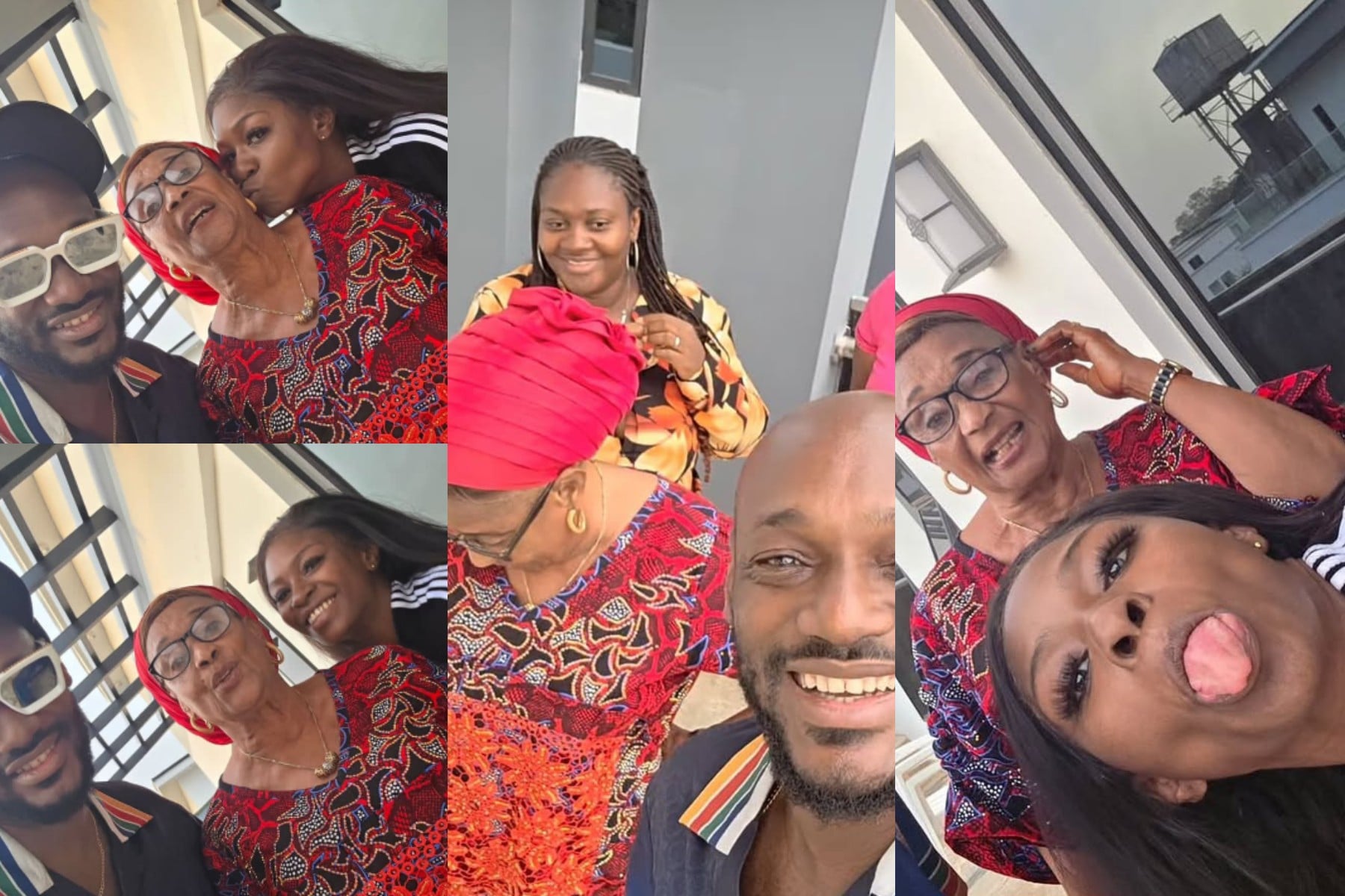 To see mother in-law wey loyal na by witchcraft – Nigerians react as 2Baba’ lover, Natasha meets singer’s mother