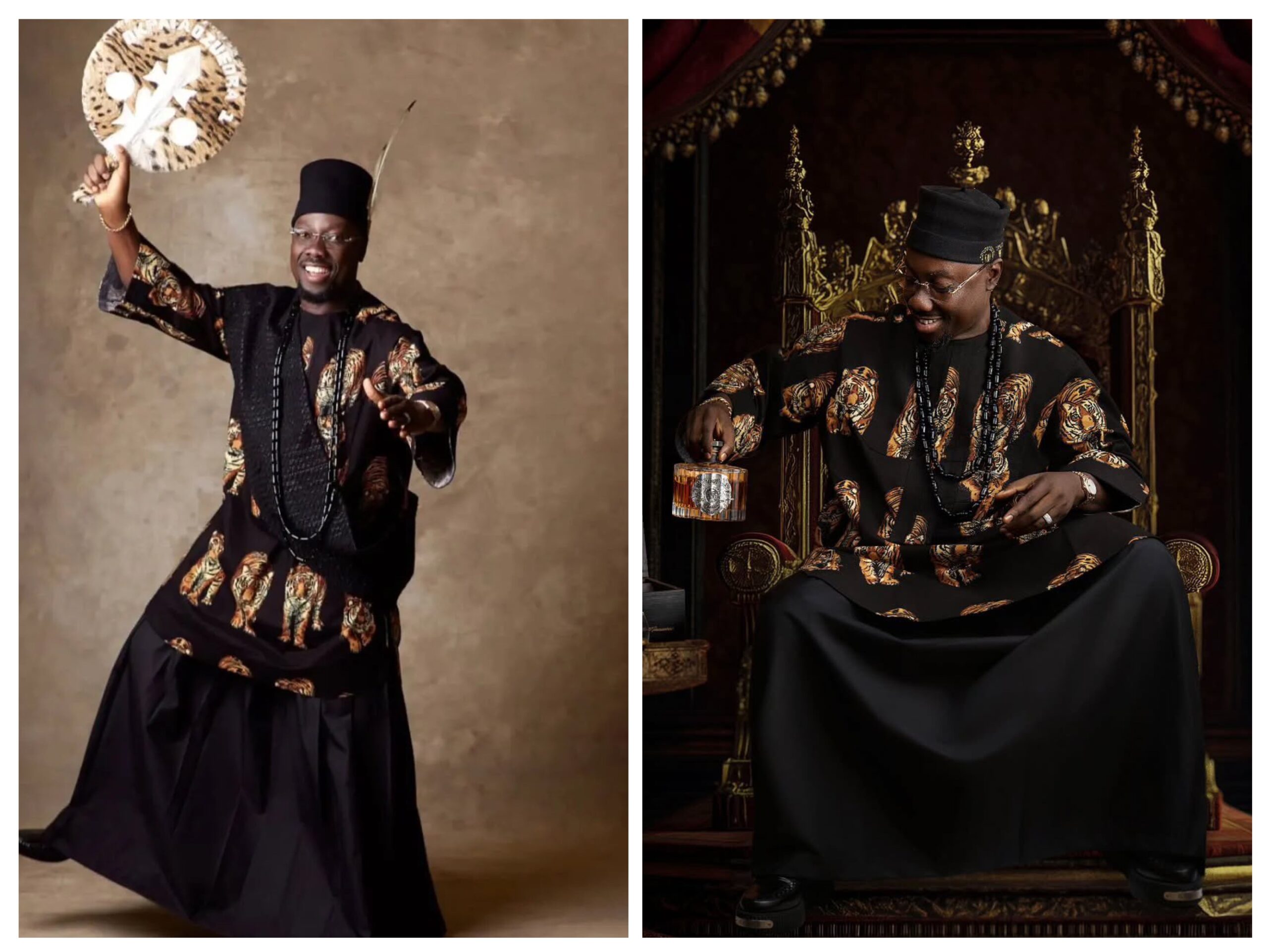 Dollars, pounds rains at Obi Cubana’s 50th birthday party