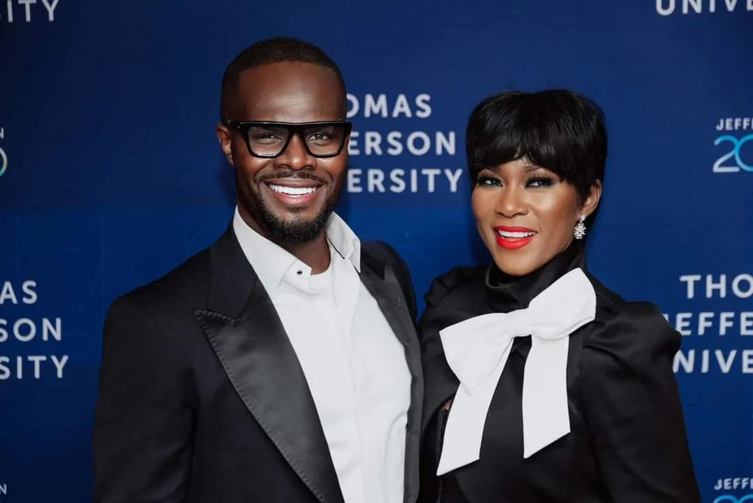 Stephanie Okereke Linus marks 14th wedding anniversary with husband; shares pre-wedding boat cruise