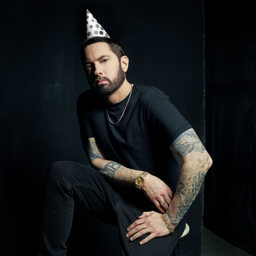 American rapper, Eminem welcomes first grandchild (PHOTOS)