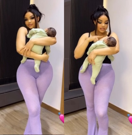Nengi: You didn’t create your baby- Netizens tackle reality star for bragging about child’s beauty