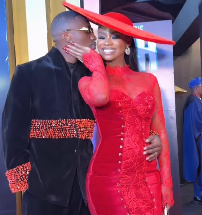 Food or baby, we are ready- Priscilla Ojo’s Headies appearance sparks pregnancy rumors