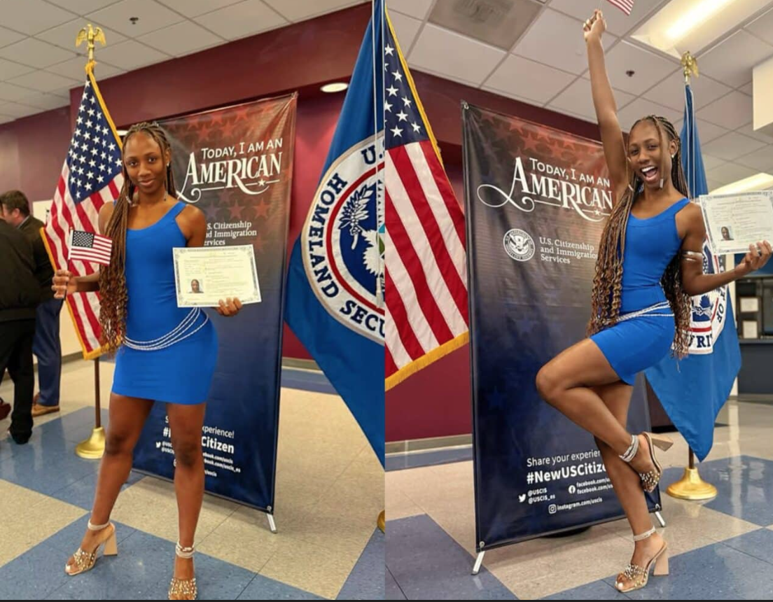 Small girl big God –Netizens react as Korra Obidi becomes US citizen