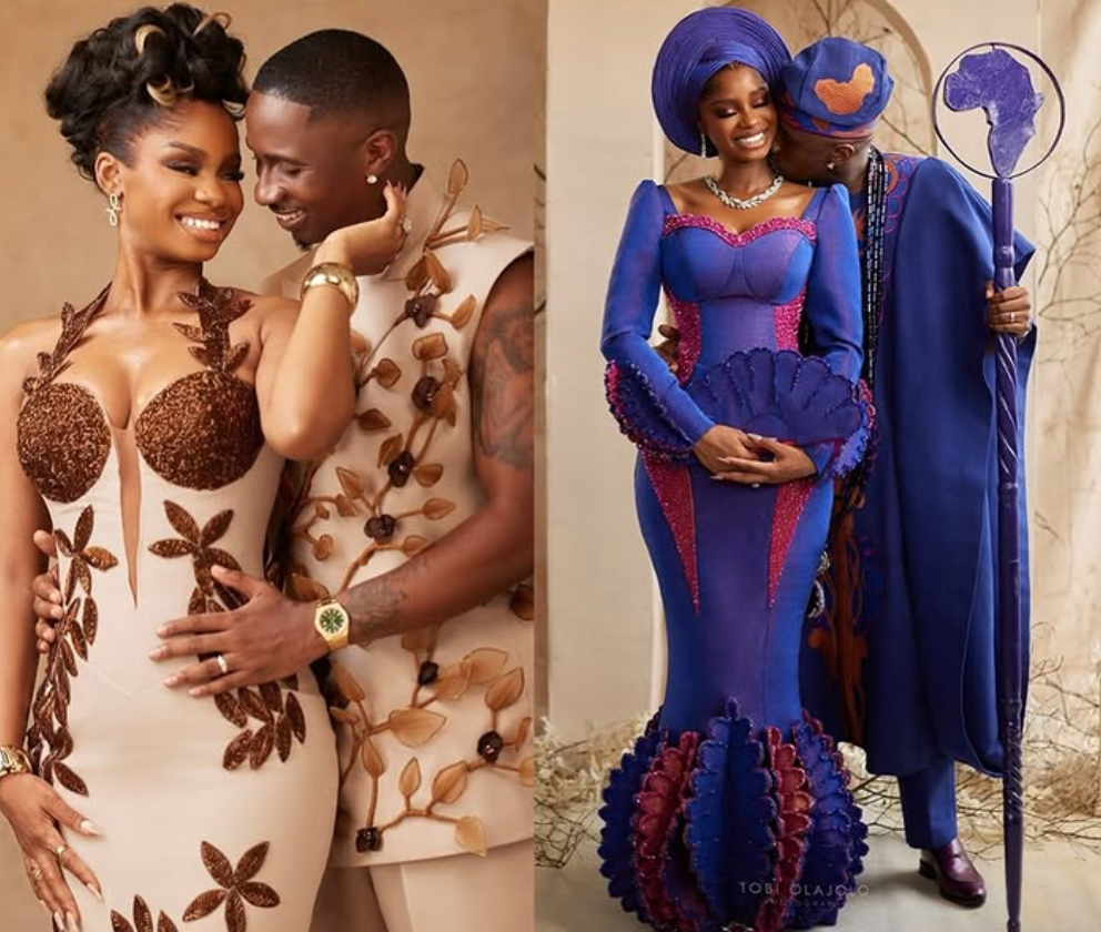 #JP2025: Notable Nigerian Celebrity weddings from the last two years