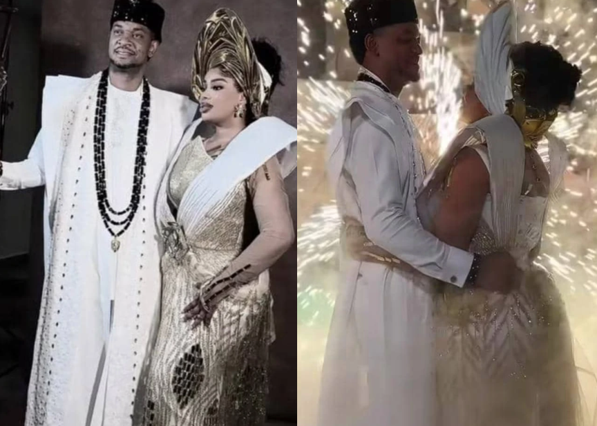 PHOTOS: Gospel singer, Steven Crown weds partner in style