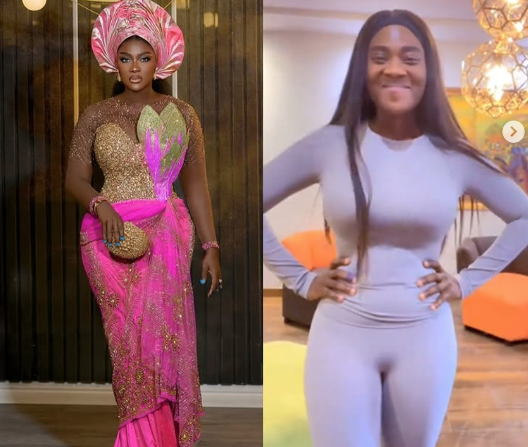 Nollywood actress, Mercy Johnson causes stir with new physique (video)
