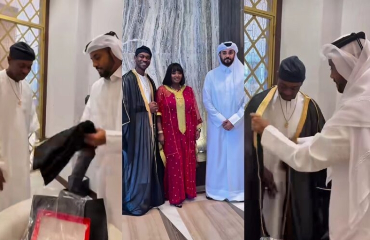 This is the dawn of greatness – Nollywood star Lateef Adedimeji takes center stage in Qatar