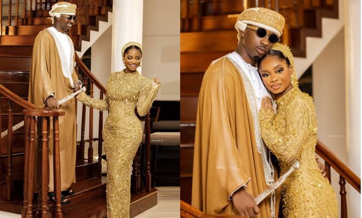 Nigerians react as Priscilla Ojo converts to Islam after marriage to Juma Jux
