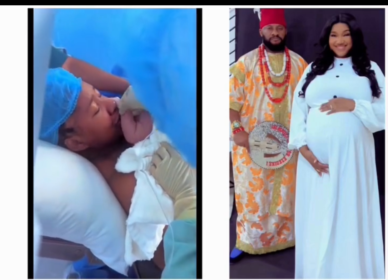 Yul Edochie welcomes third child with Judy Austin