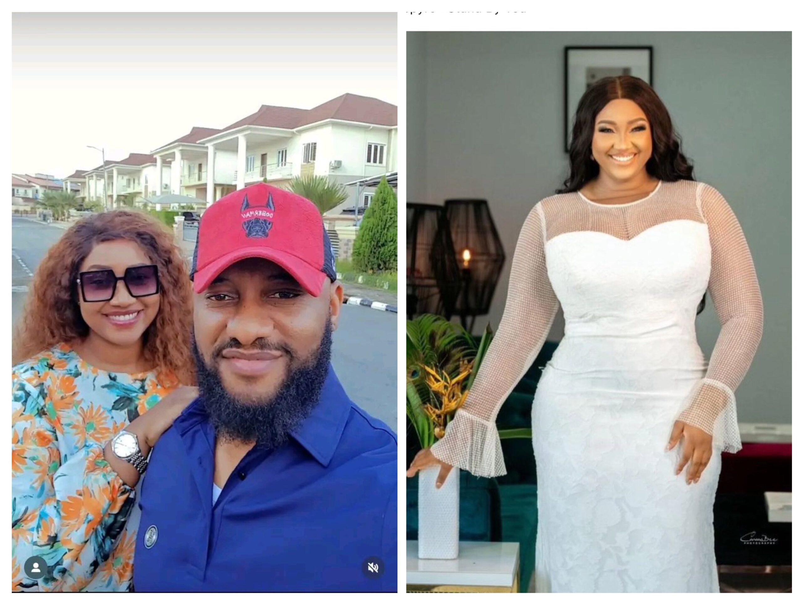 ‘Most beautiful pregnant woman’- Yul Edochie lauds wife, Judy Austin