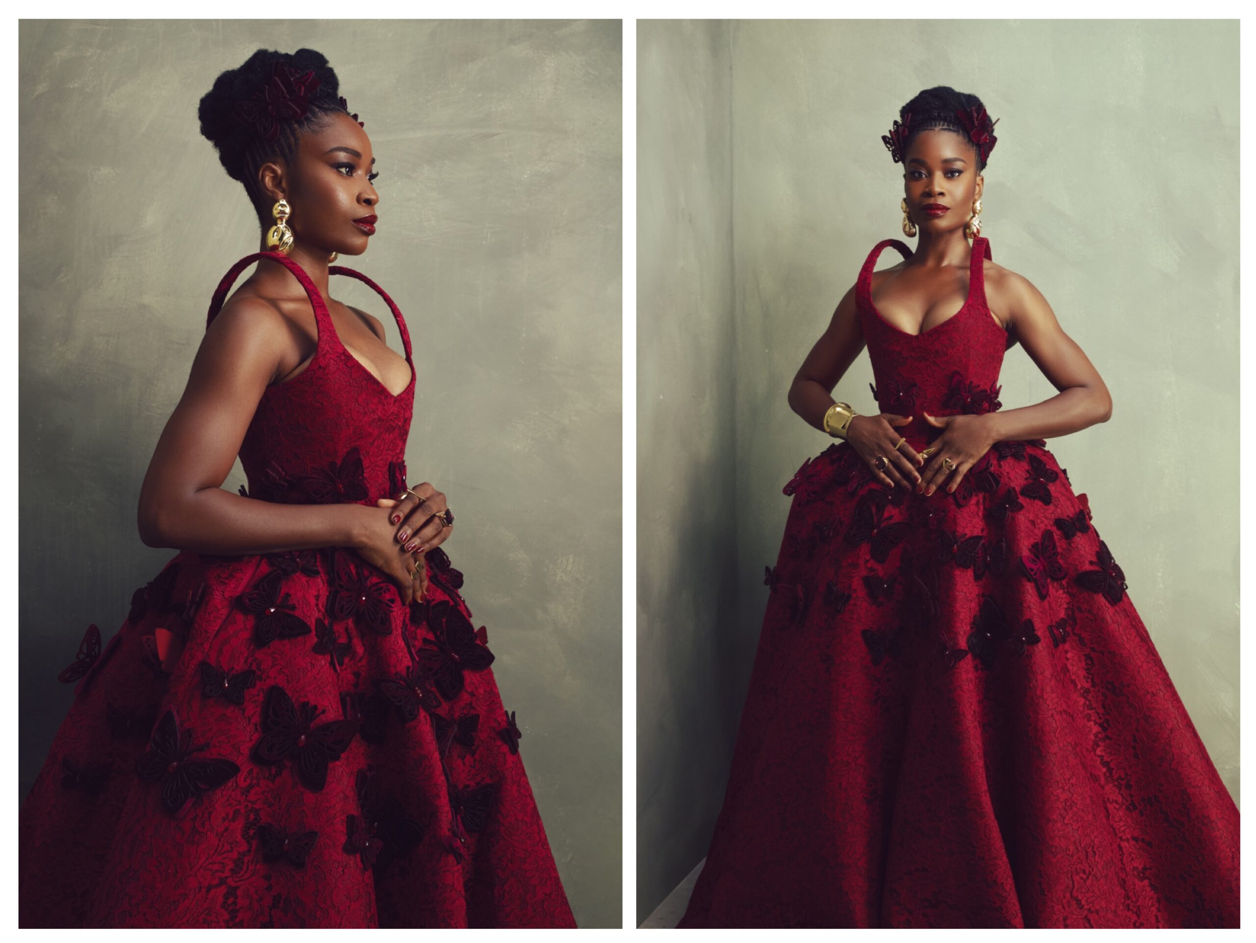 God sent you here- Uzoamaka Aniunoh says after winning money at AMVCA ceremony (VIDEO)