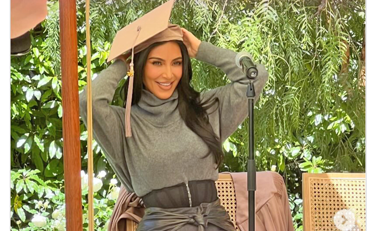 Kim Kardashian graduates from law school after six years of hard work