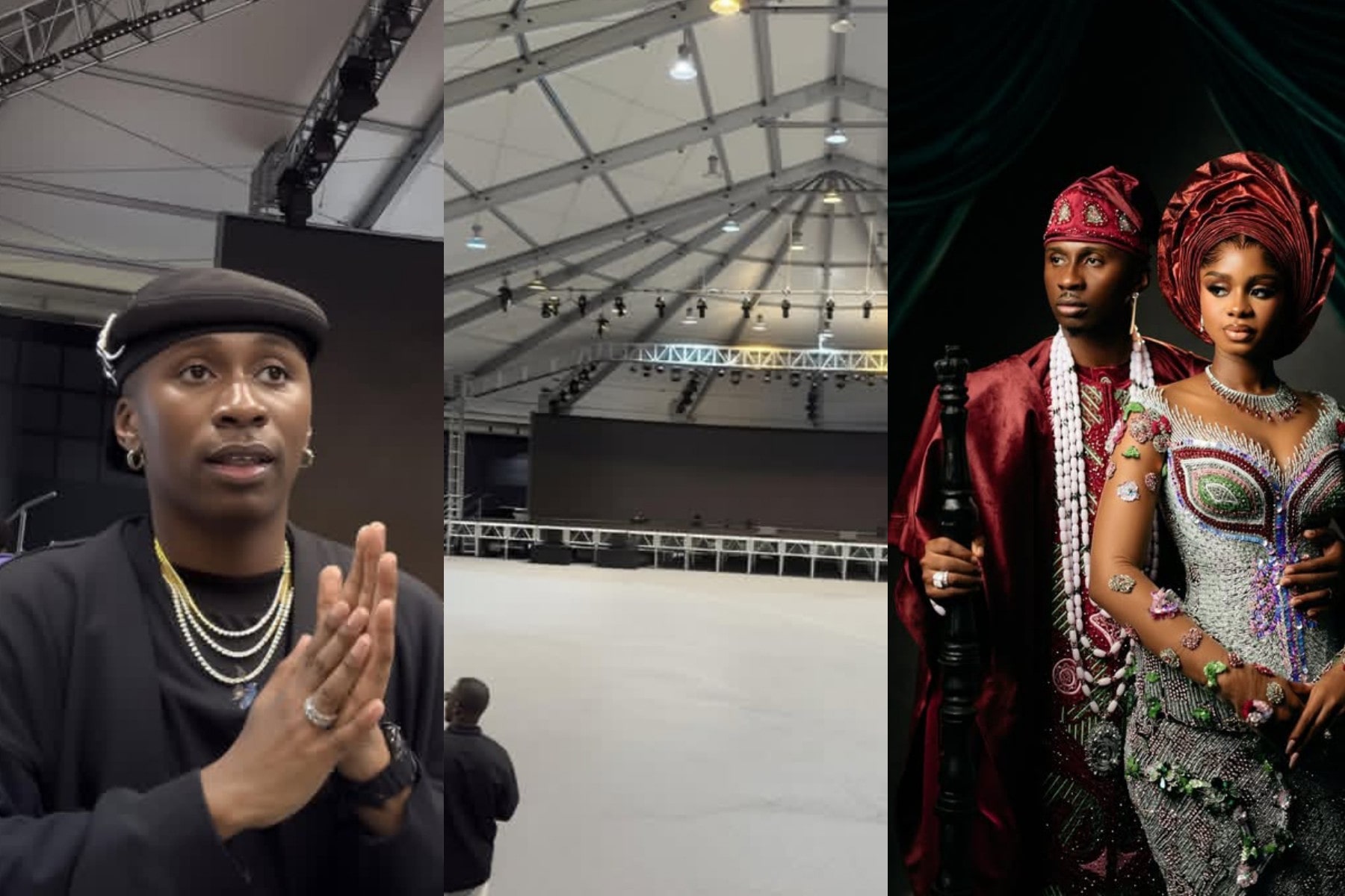 JP Reception: Mixed reactions as Juma Jux shares video of their Tanzania wedding venue