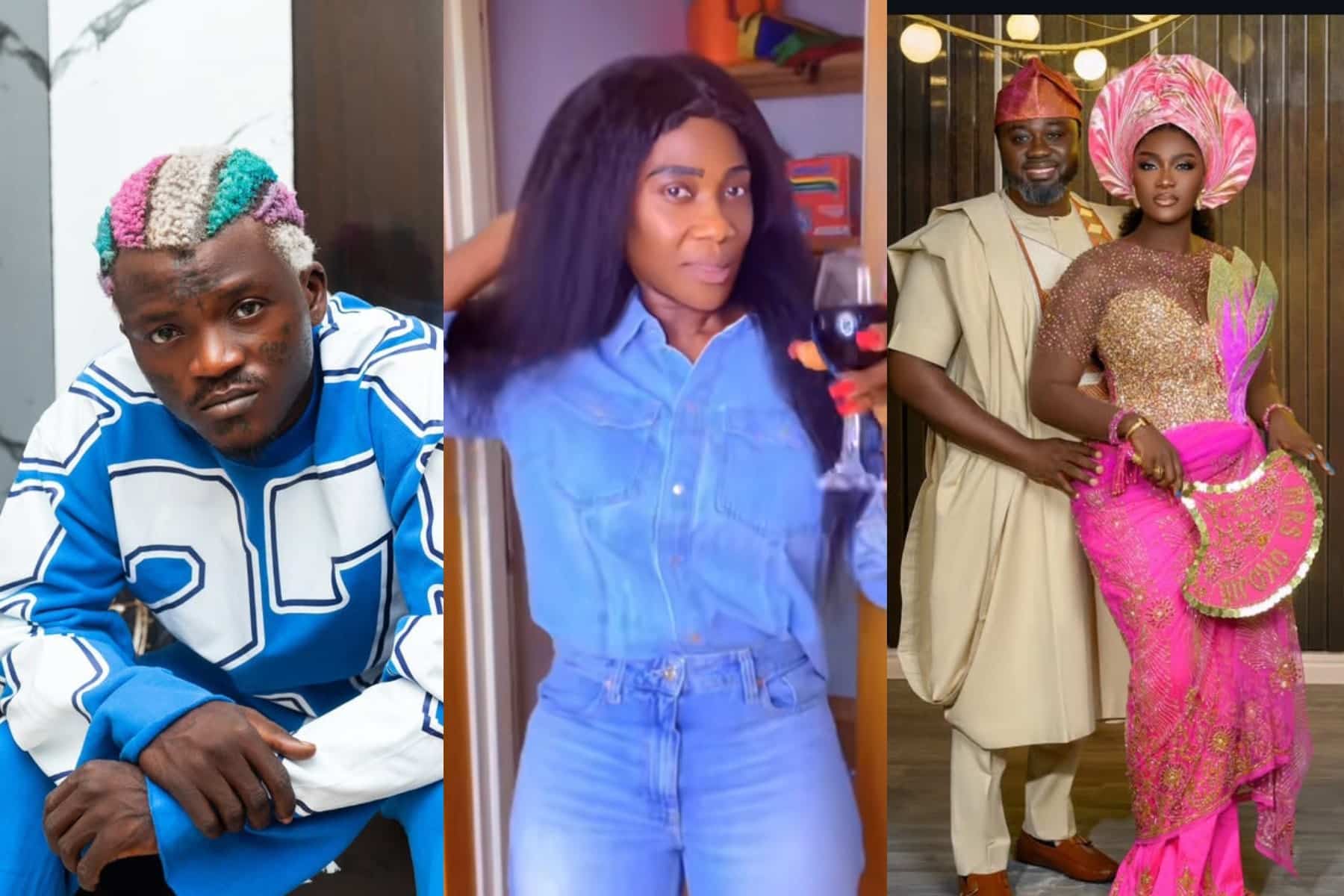 Portable reveals the person behind Mercy Johnson’s drastic weight loss (video)