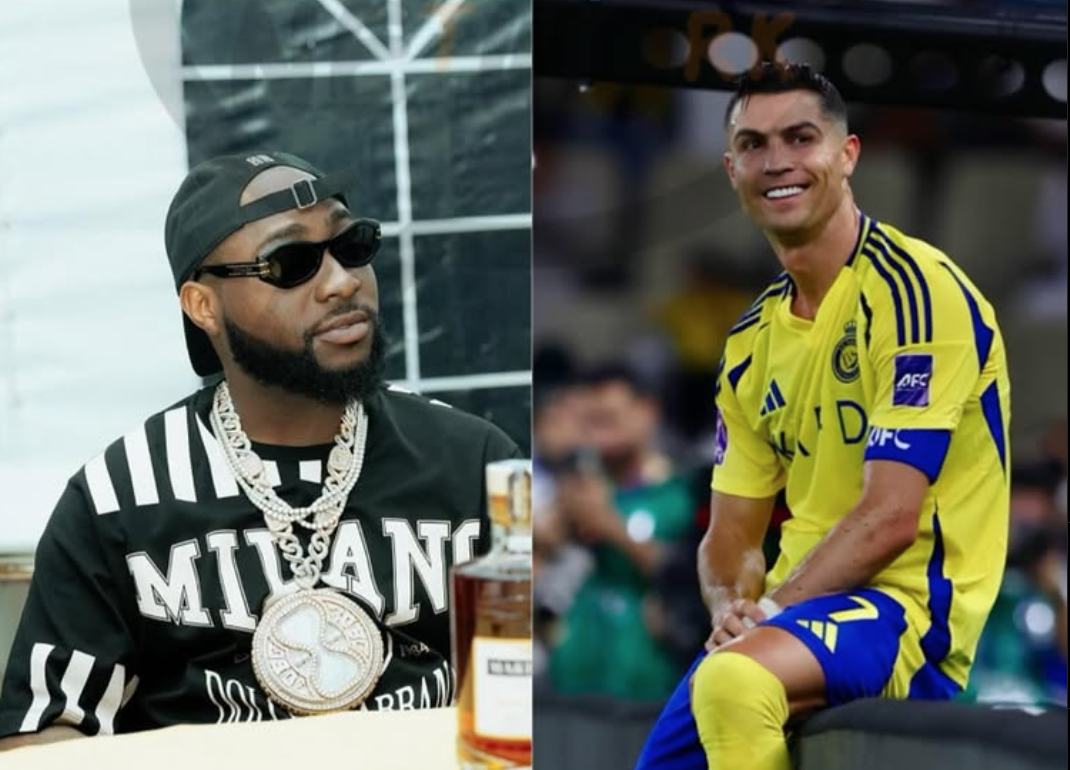 ‘I still haven’t forgiven him’ – Davido shares experience with Ronaldo after honouring his invitation
