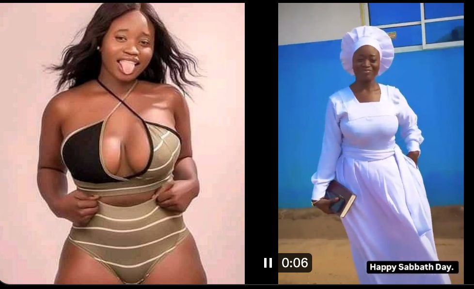 Mixed reactions as popular Nigerian porn actress surrenders to Christ (video)