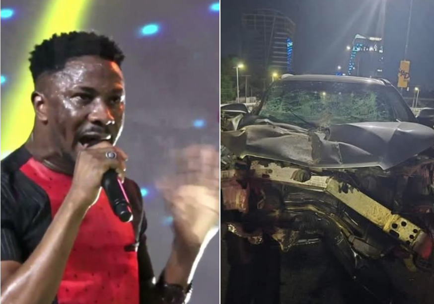 Just In: Gospel singer, Peterson Okopi escapes death in ghastly accident (photo)