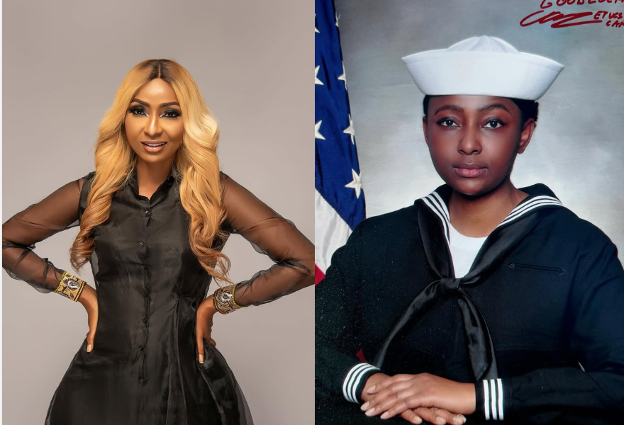Popular Nigerian actress dumps Nollywood, becomes US Navy (photo)