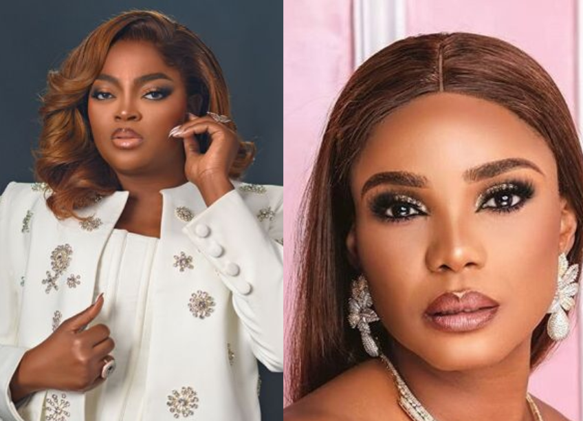 #JP2025: Funke Akindele causes ‘huge’ scene in Tanzania for Iyabo Ojo