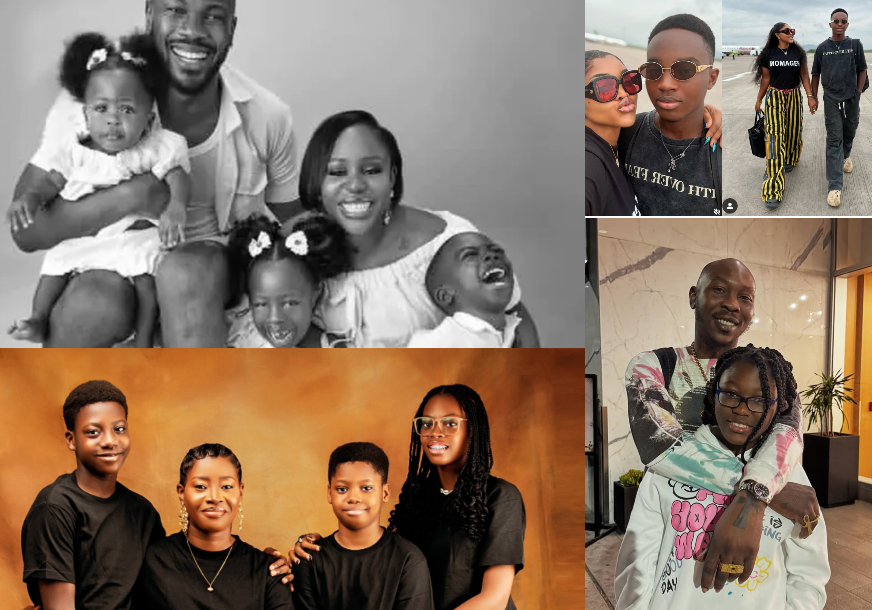 How top Nigerian celebrities celebrated their kids on Children’s day