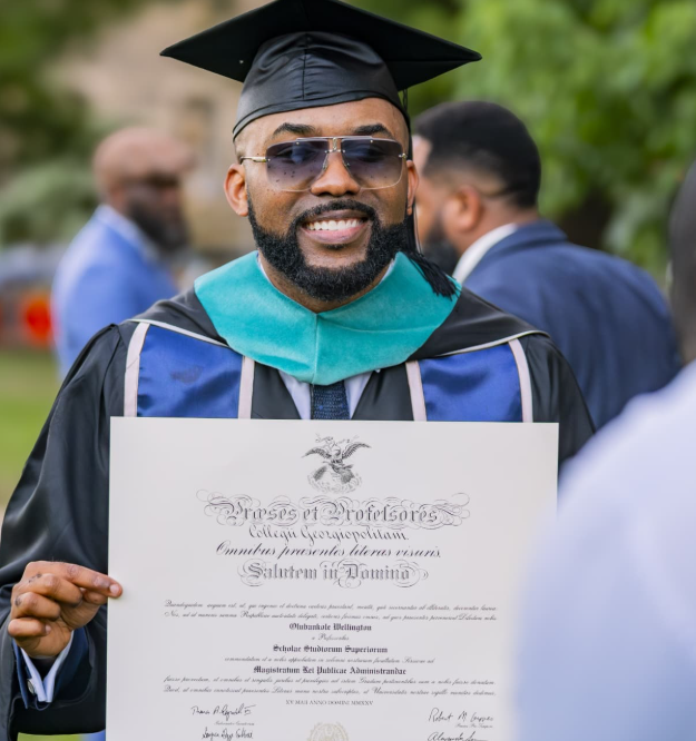 The past few years have been a stretching season- Banky W shares as he obtains master’s degree