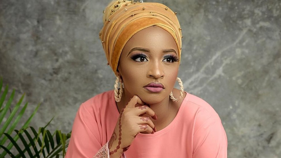 Popular Nigerian actress, Rahama Sadau in deep sorrow