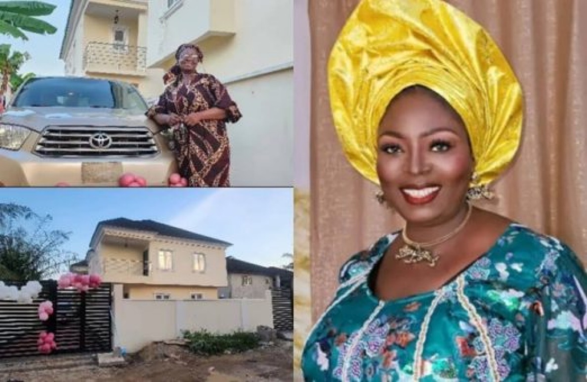 Actress Jumoke George receives house and gifts