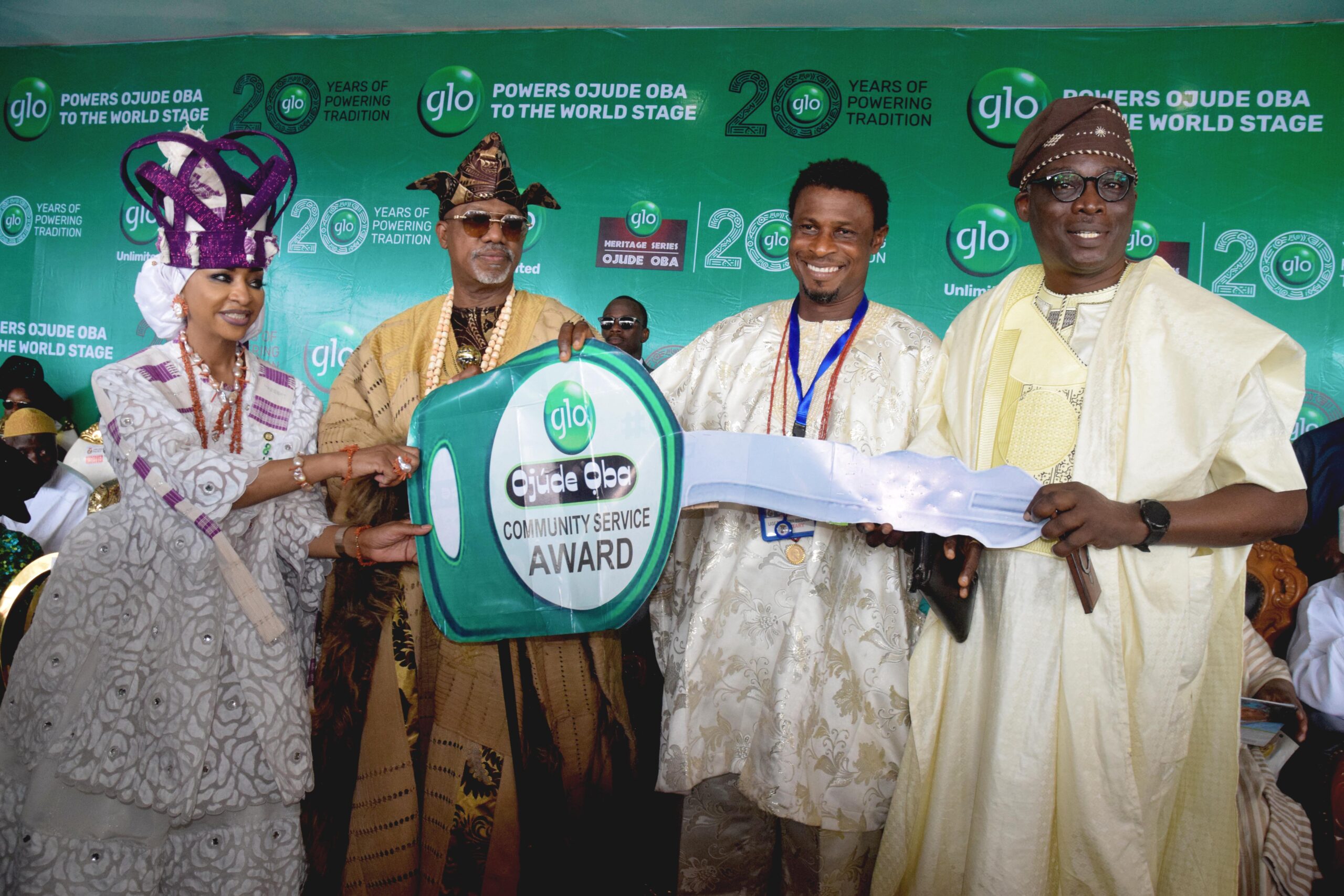 Glo marks 20 years of powering Ojude Oba to the world with cars, tricycles, other items