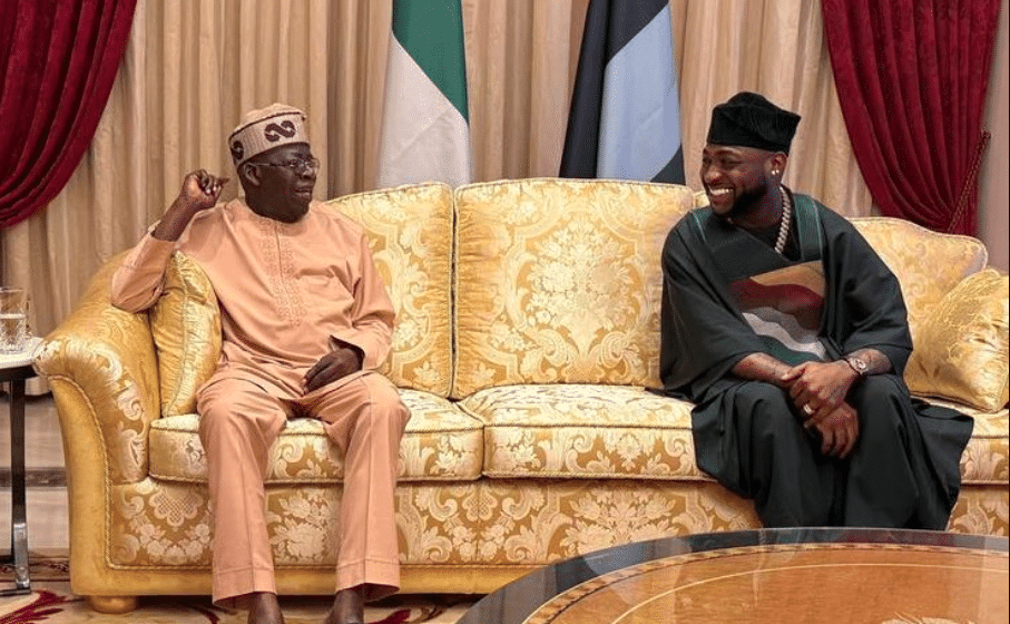 You don join APC? -Fans react as Davido visits President Tinubu