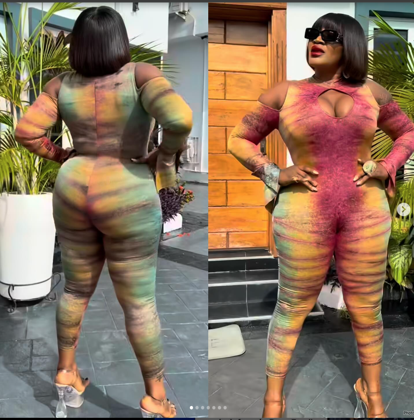God dey create but na doctor dey repair – Fans react as Uche Ogbodo flaunts body after going under the knife