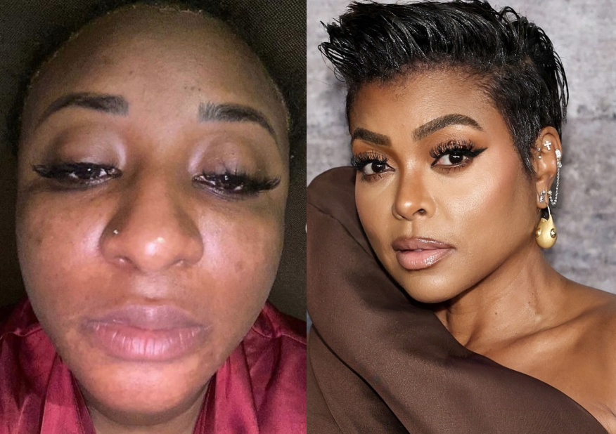 I had uncontrollable tears – Ini Edo gets emotional over Taraji P Henson’s straw