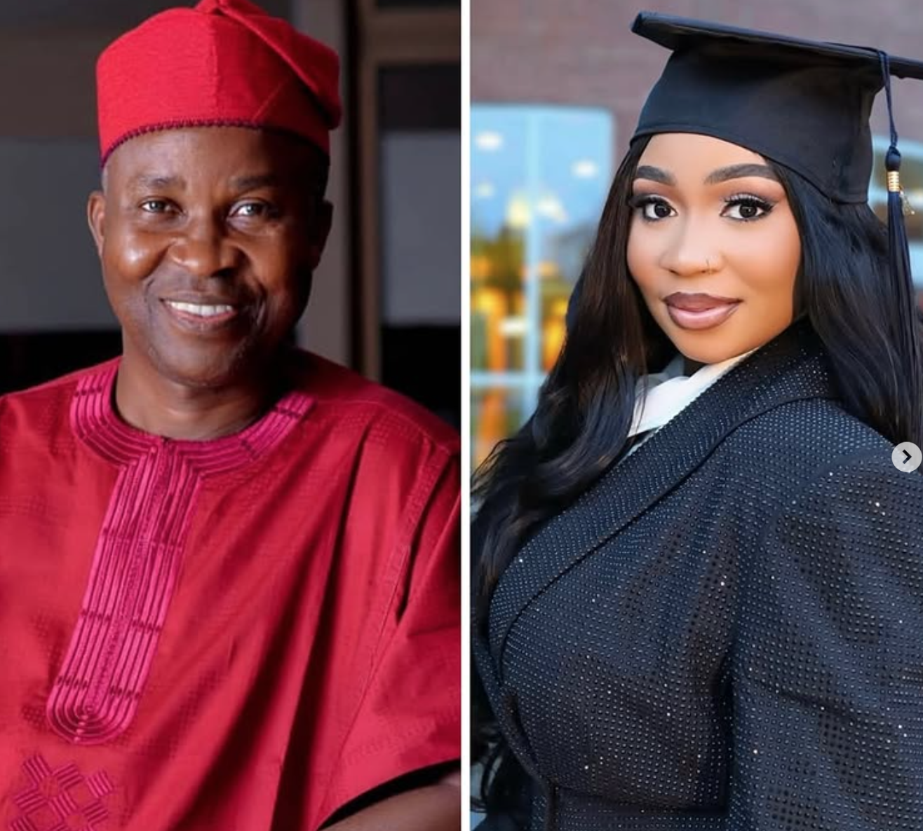 ‘Your hard work and determination inspire me’ -Actor Okunnu celebrates daughter on her graduation