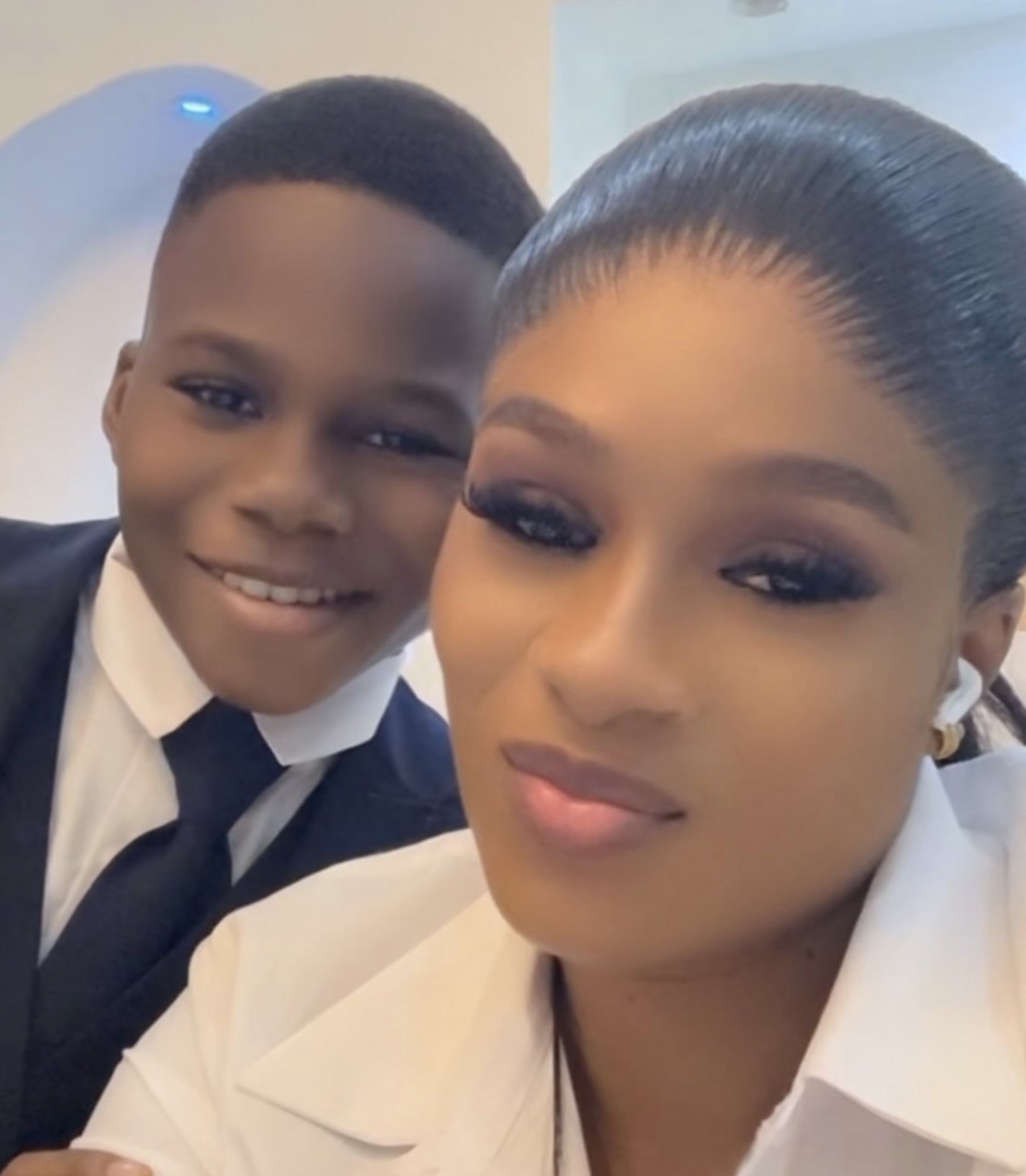Pride and Pain: Jnr Pope’s Widow Honors Late Husband as Son Graduates