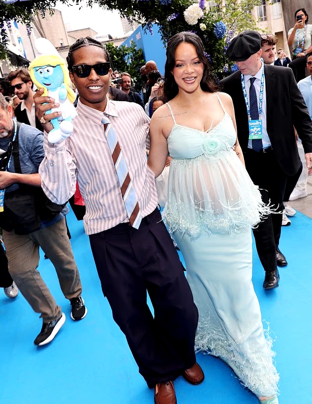 A$AP Rocky mistakenly discloses gender of third child with Rihanna