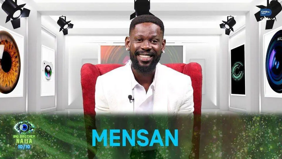 BBNaija Season 10: Mensah Cries in Diary Room, Says He Wants to Carry His Family