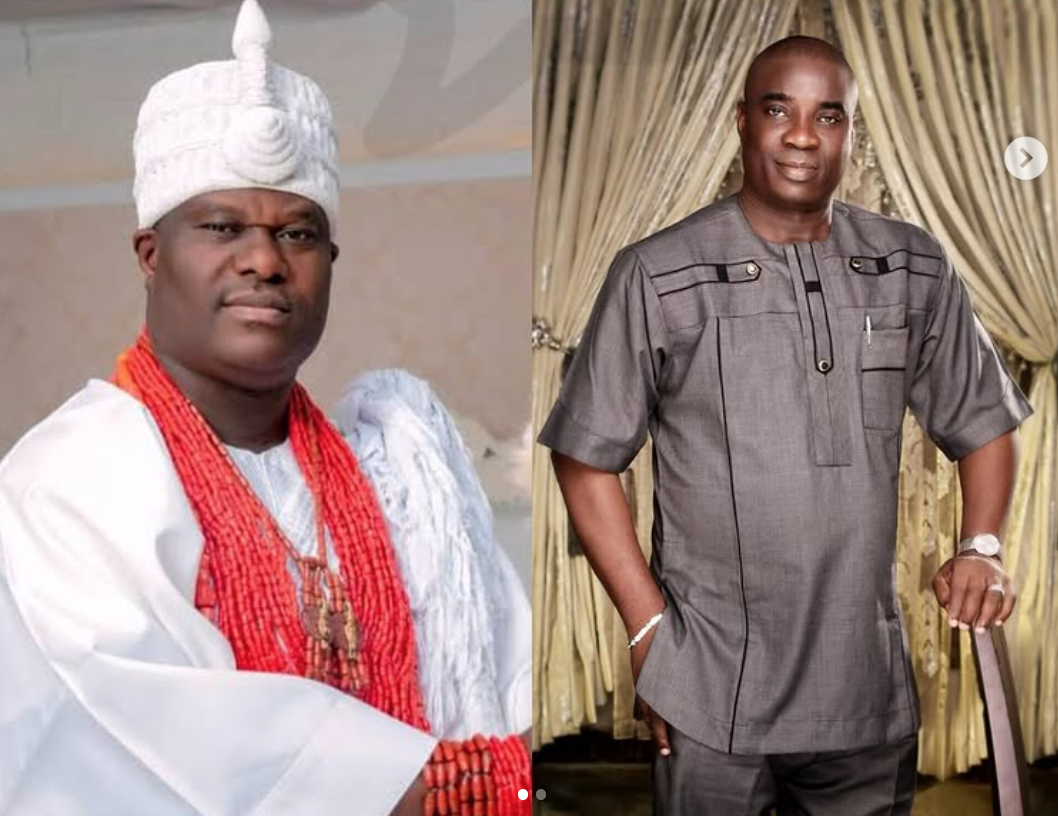 This is a very big abomination! – Viral video between Ooni of Ife, K1 De Ultimate causes stir (Watch)