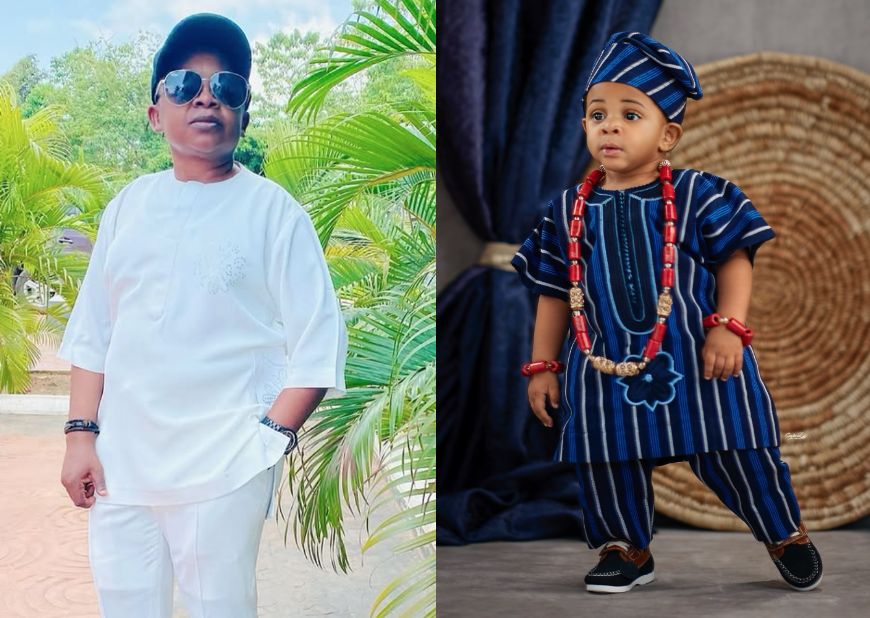 Actor Chinedu Ikedieze gets emotional over son’s first birthday