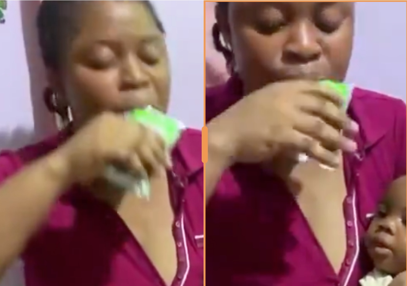 Nigerian mother in deep trouble for feeding baby ‘Shekpe’