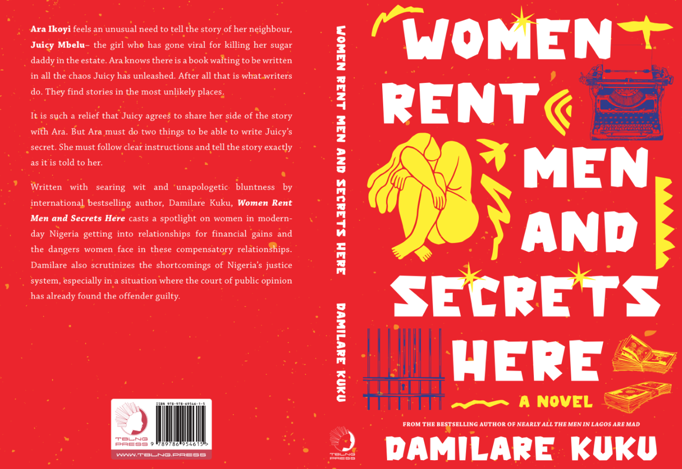 TBLNG Press announces release date for Damilare Kuku’s new novel ‘Women Rent Men and Secrets Here’
