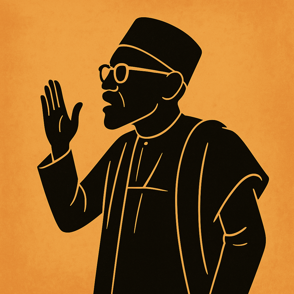 Who will wear the brown kaftan now, comedy after Buhari