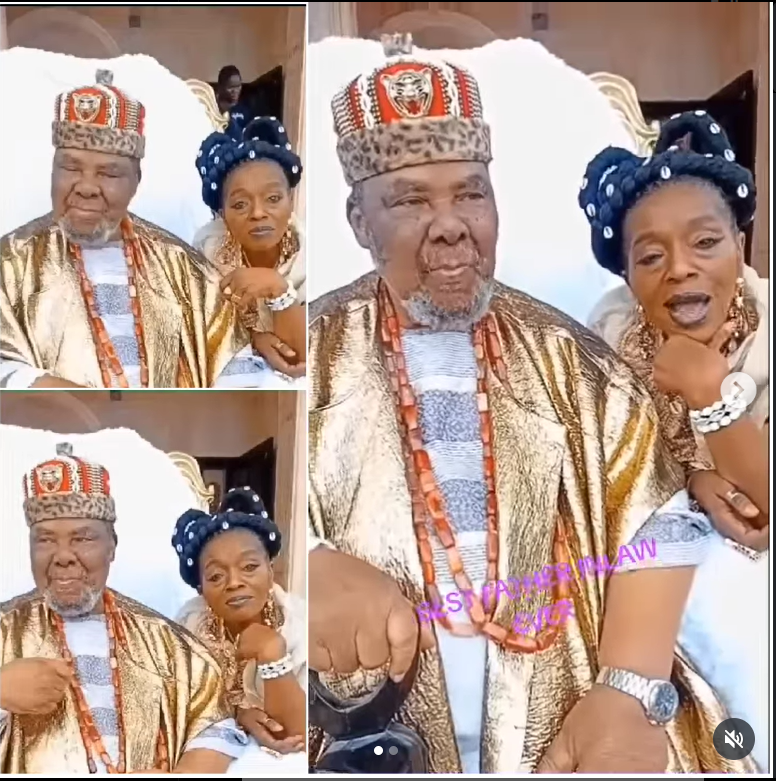 You kept quiet when Nigerians were insulting him – Rita Edochie knocked for gushing over Pete Edochie