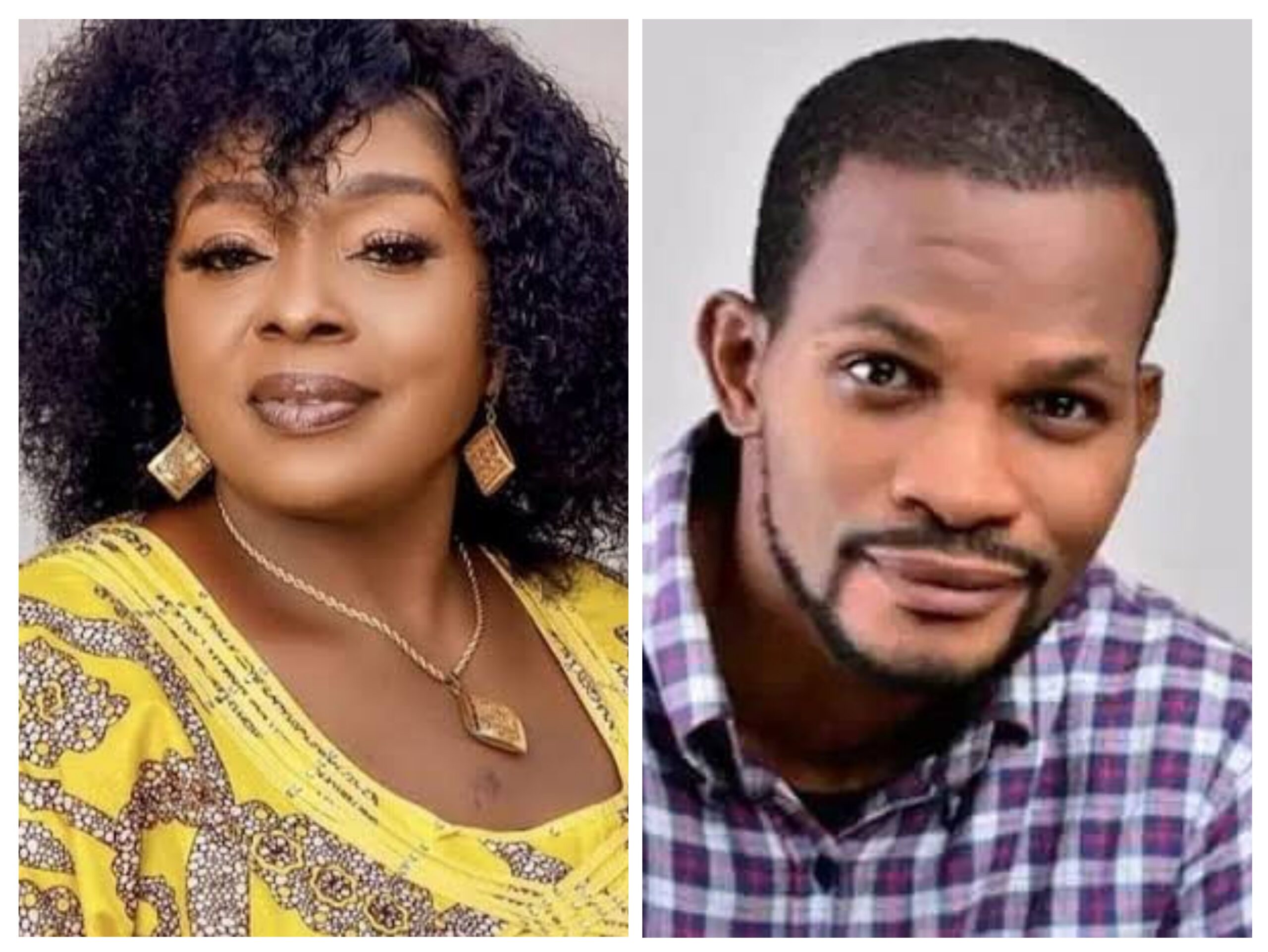 Uche Maduagwu Bows to Rita Edochie, Begs Her for Forgiveness