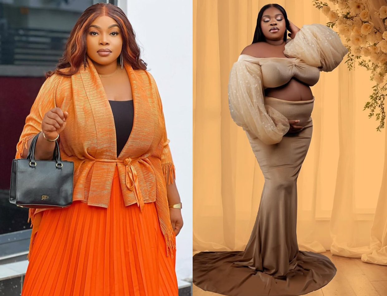 A Mini Me: Actress Georgina Ibeh Welcomes First Child
