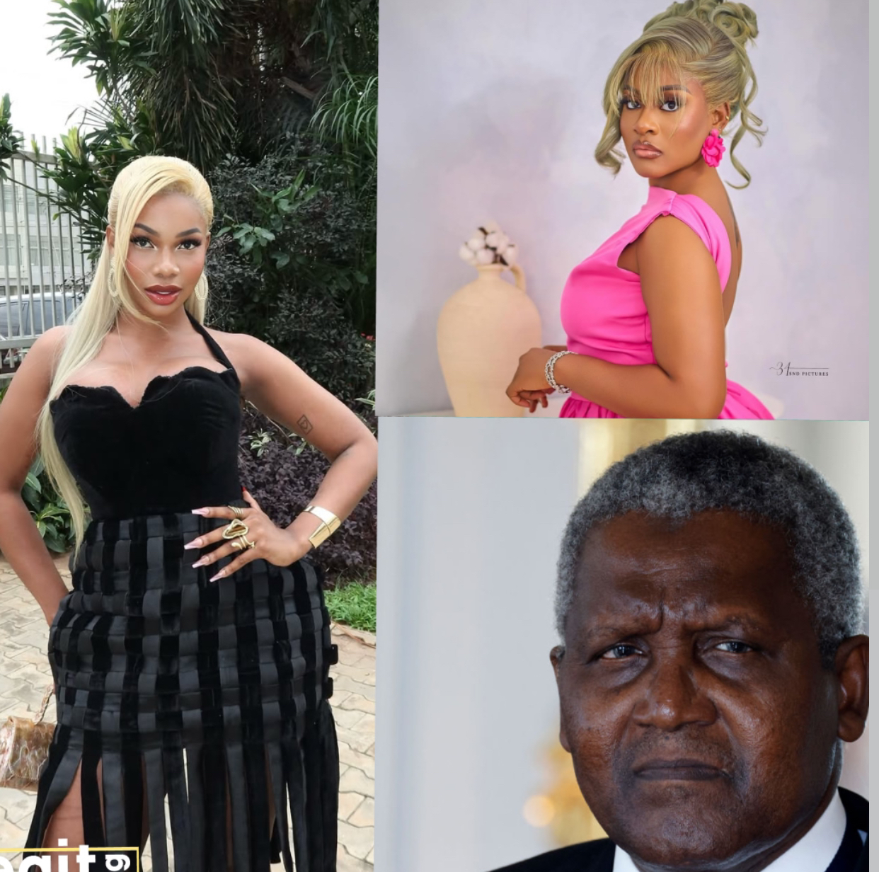 Tacha Slams Dangote Group Over Phyna’s Sister Accident, Demands $10 Million Compensation