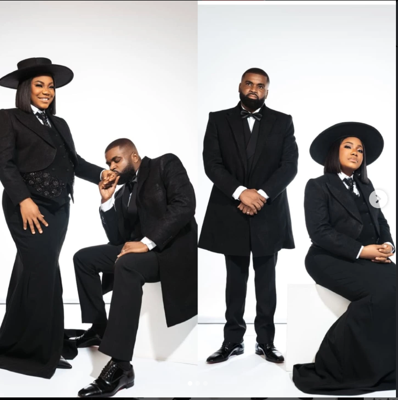 Gospel Musician, Mercy Chinwo Celebrates 3rd Wedding Anniversary With Hubby