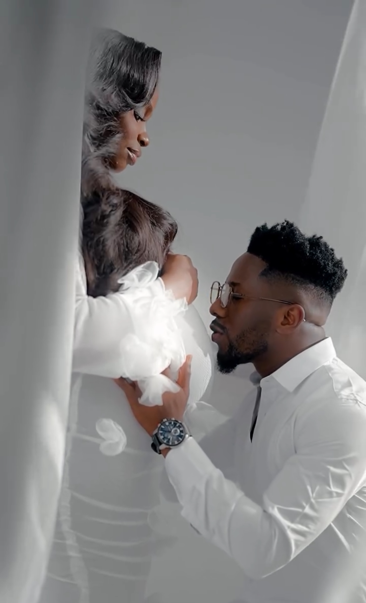 Our ‘SONSHINE’ From Heaven- Prudent Gabriel Shares Gender Of Baby
